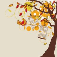 vector autumn background N5