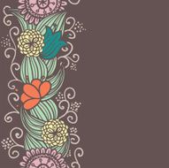 Floral Pattern N929