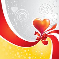 Ribbon heart N8