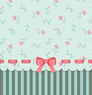 Vintage invitation card N132