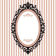 Decorative vintage frame N9