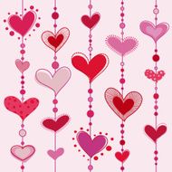 Hearts Pattern (vector)