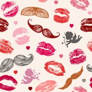 Valentine`s day seamless pattern N3