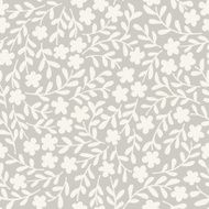 Simple seamless vector pattern with flowers N2