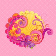 Sweet pink swirls N2