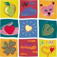 Nine heart