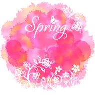 Spring Floral Background N18