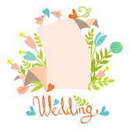 Wedding Invitation Card Template N28