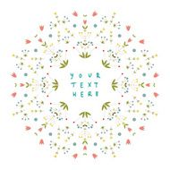 Floral decor N314