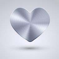 Vector full metal icon on blue background Eps10 N13