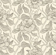 Seamless Floral Pattern N1543