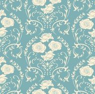 Floral ornament witn roses N2