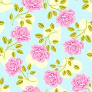 Seamless wallpaper pattern with roses N21