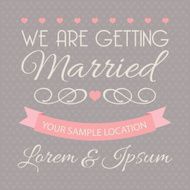 Wedding Invitation Card Template N29