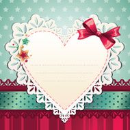 heart frame Valentine greeting