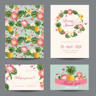 Greeting Card Set - for Wedding Baby Shower N2