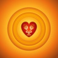 Red Heart Vector N10