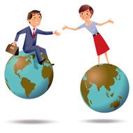 Reaching out across the world