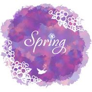 Spring Floral Background N19