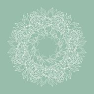 Floral decor N319