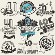 Vintage style 40 anniversary collection N2