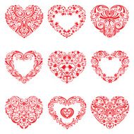 Stylized Heart Set