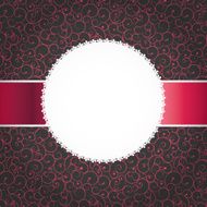 Vector vintage photo frame Space for your text or picture N4