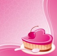 Heart cake
