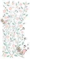 Flowers and birds music N2