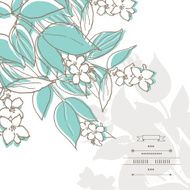 Gentle decor with flowers N26