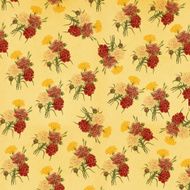 Vintage Wallpaper with Flowers N4