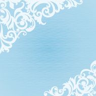 Vintage greeting cards with floral motifs for new year design
