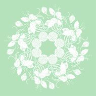Floral decor N321