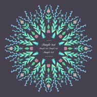 Floral decor N324