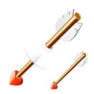 Cupid arrow Vector