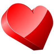 3D Red Heart N2