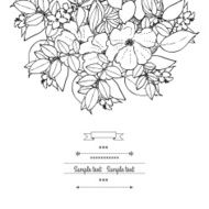Floral decor N325