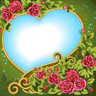 heart&amp;rose