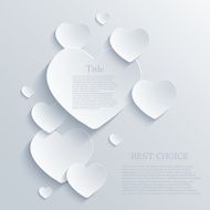 Vector heart background Eps10 N8