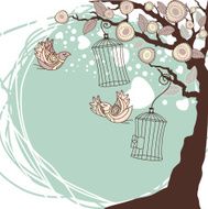 vector floral summer composition N2