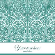 ornamental card