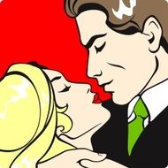 Couple in love N75