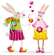 bunnies in love N9