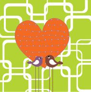 retro design greeting card N3