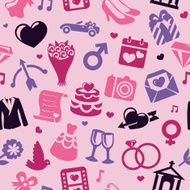 Wedding Seamless Pattern N12