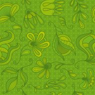 Floral elements seamless background
