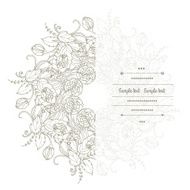 Floral decor N329