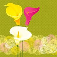 Calla Lily Invitation