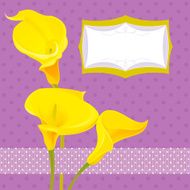 Calla Lily Invitation N2