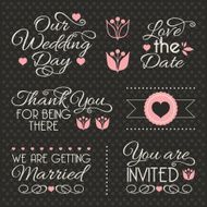 Wedding design elements N11